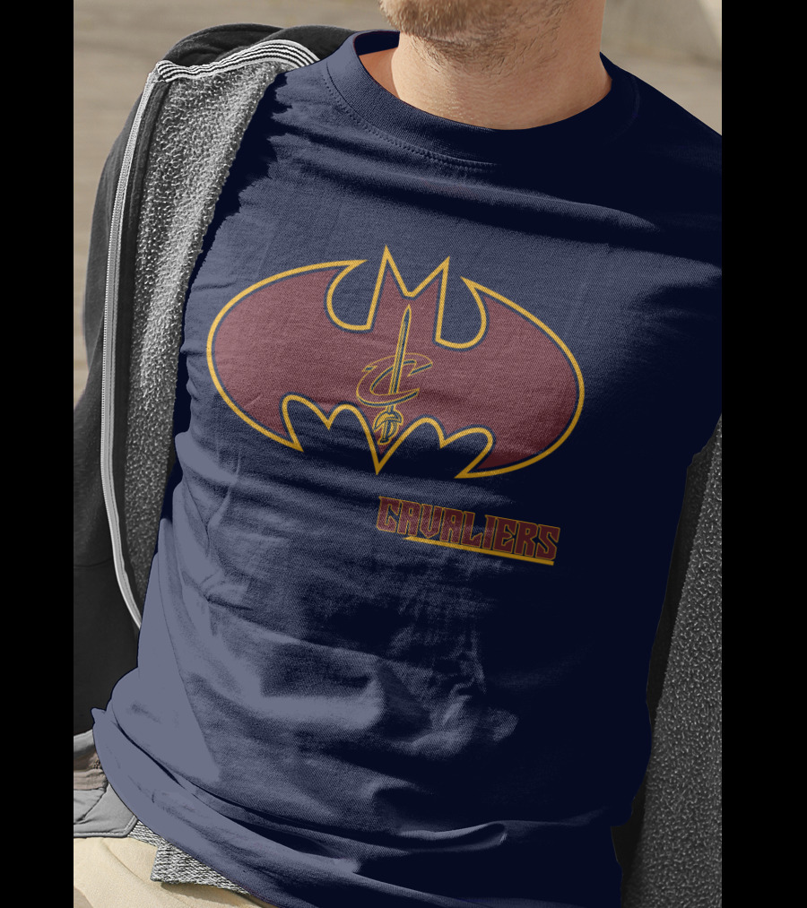 Cleveland Cavaliers Batman Logo Cavaliers T-Shirt