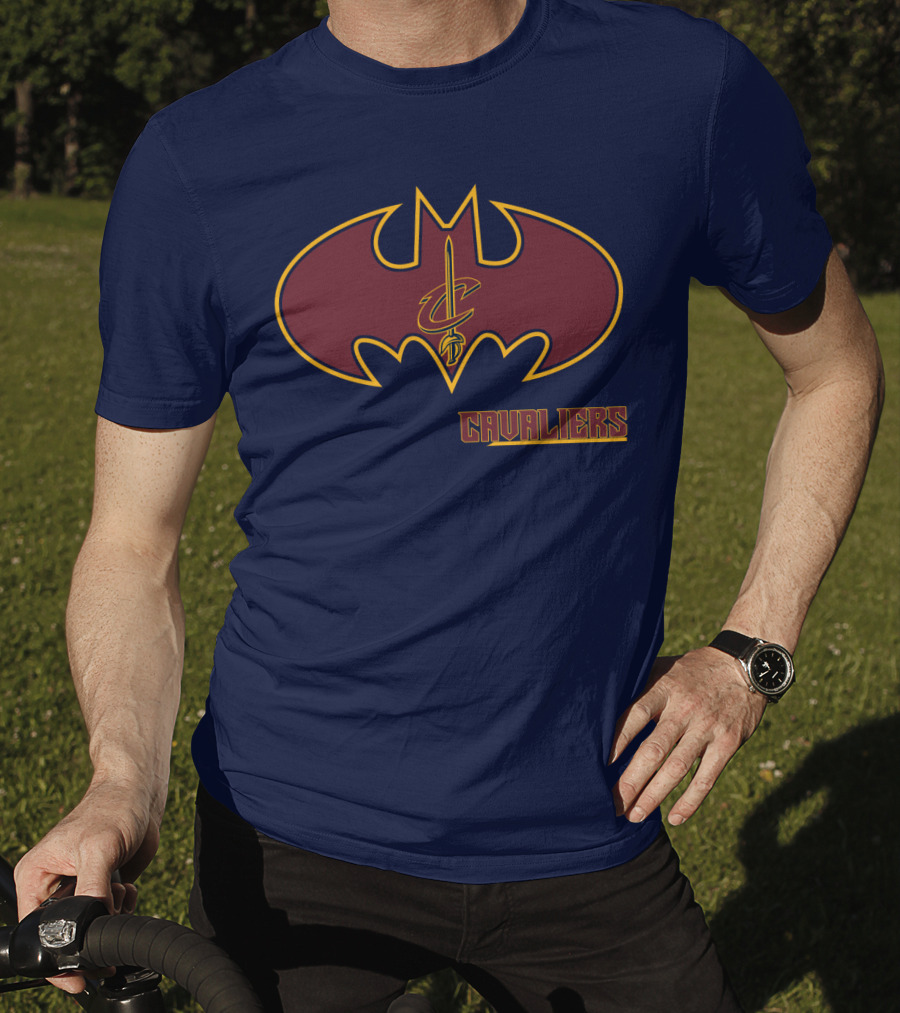 Cleveland Cavaliers Batman Logo Cavaliers T-Shirt