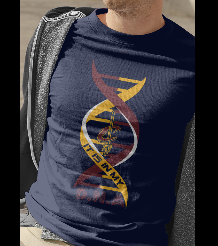 Cleveland Cavaliers It Is In My DNA. T-Shirt