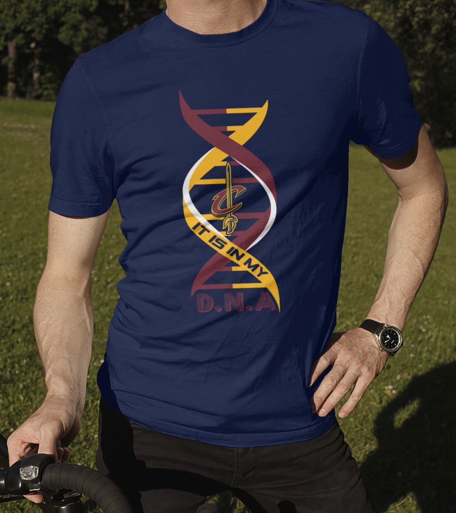Cleveland Cavaliers It Is In My DNA. T-Shirt