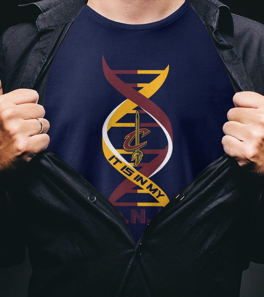 Cleveland Cavaliers It Is In My DNA. T-Shirt