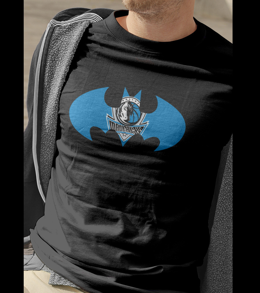 Dallas Mavericks Batman T-Shirt
