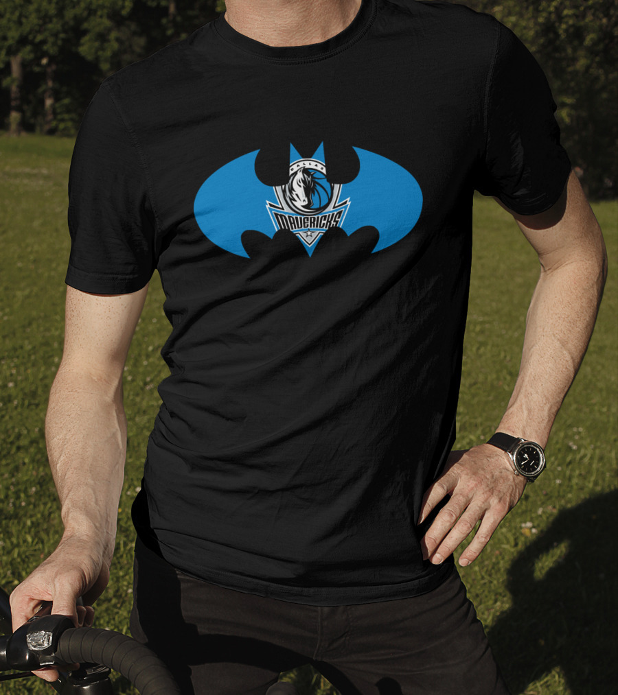 Dallas Mavericks Batman T-Shirt