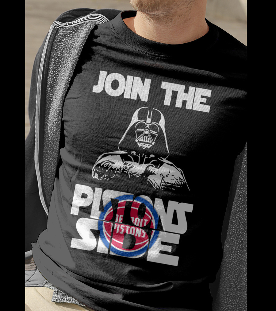 Join The Detroit Pistons Side T-Shirt