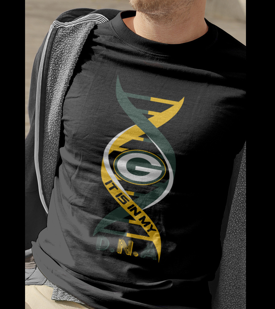 Green Bay Packers G It Is In My DNA. T-Shirt