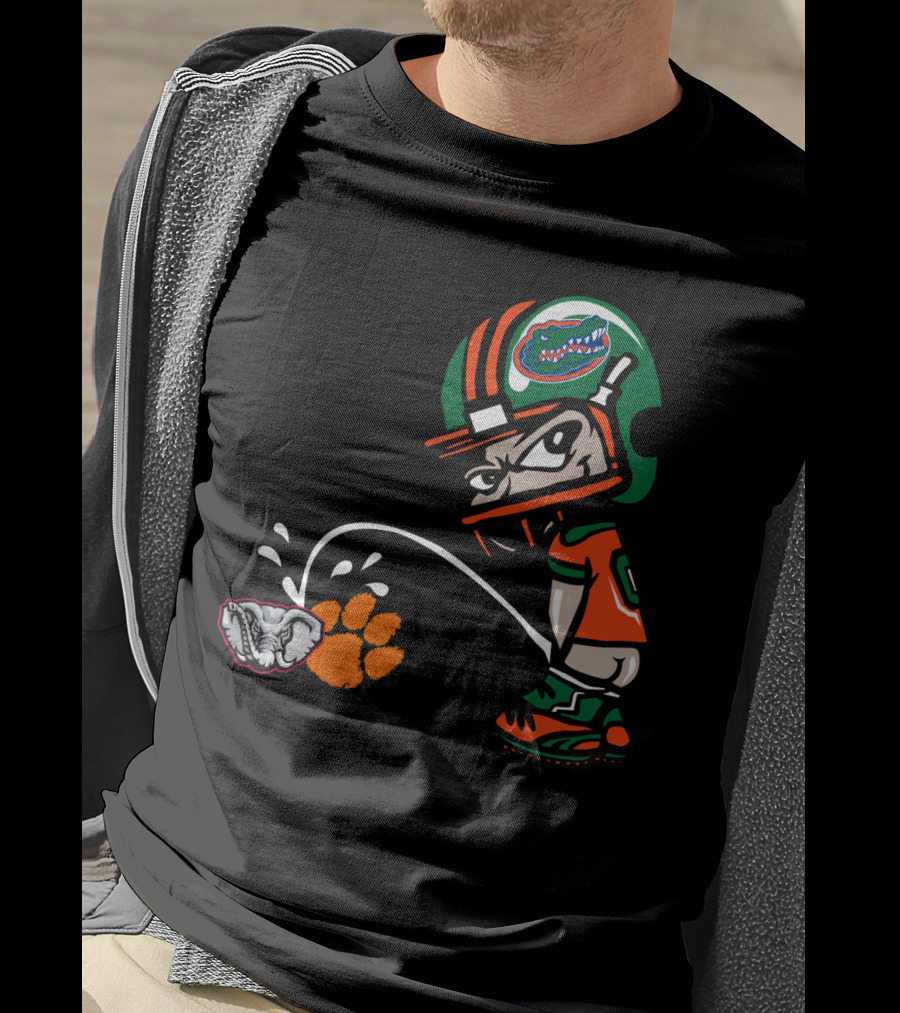 Florida Gators Rivalry Football Logo And Mascot Dispute T-Shirt