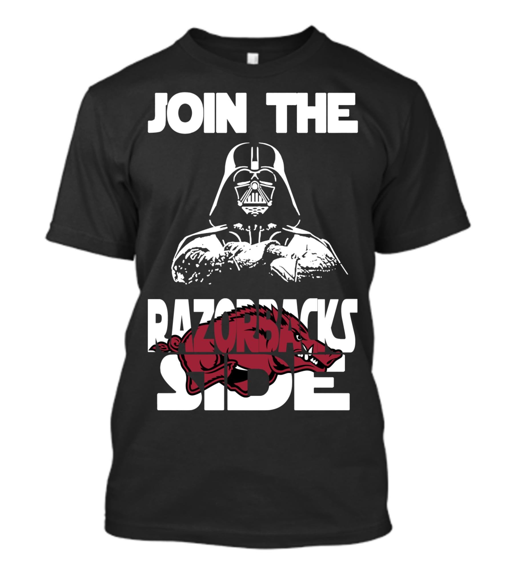 Join The Razorbacks Side T-Shirt