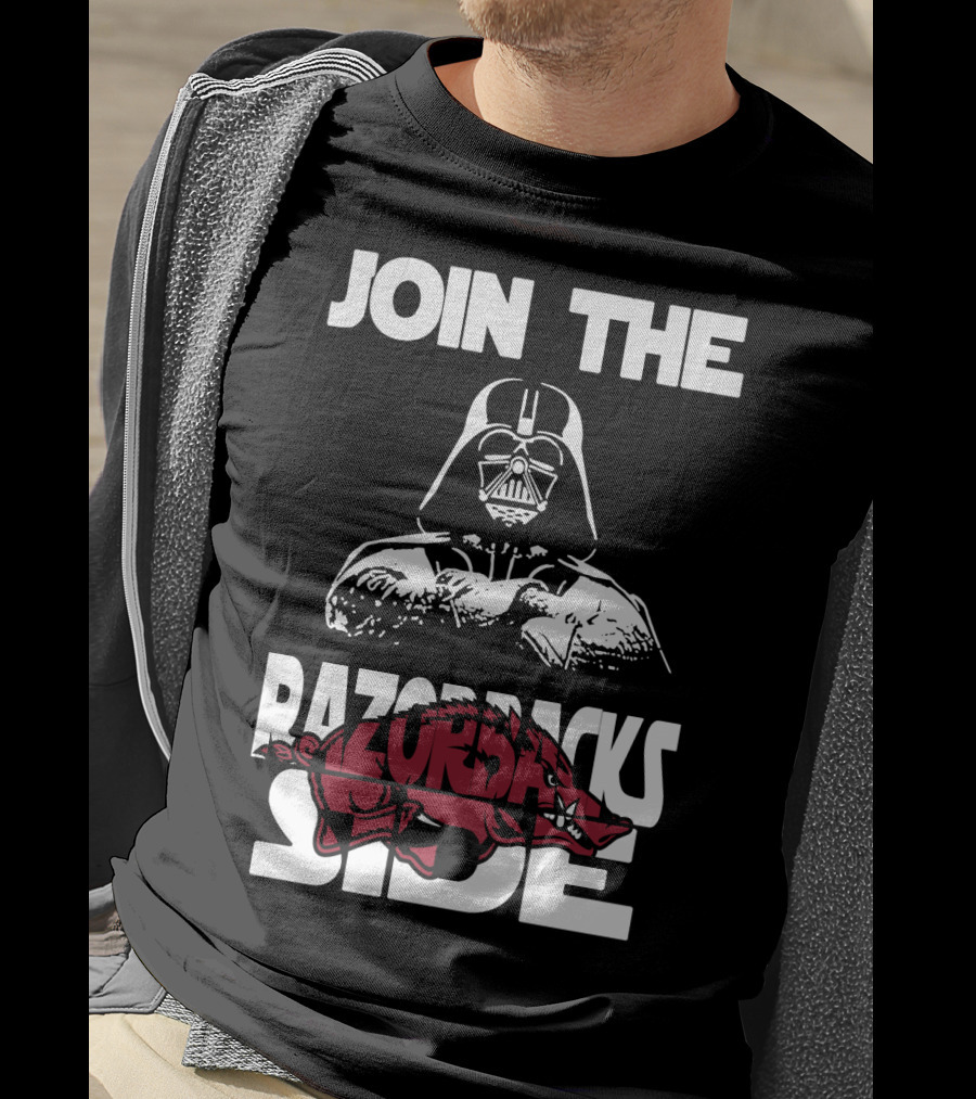 Join The Razorbacks Side T-Shirt