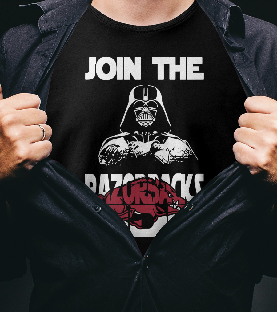Join The Razorbacks Side T-Shirt