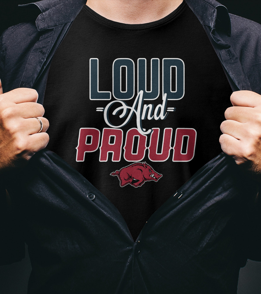 Arkansas Razorbacks Loud And Proud T-Shirt