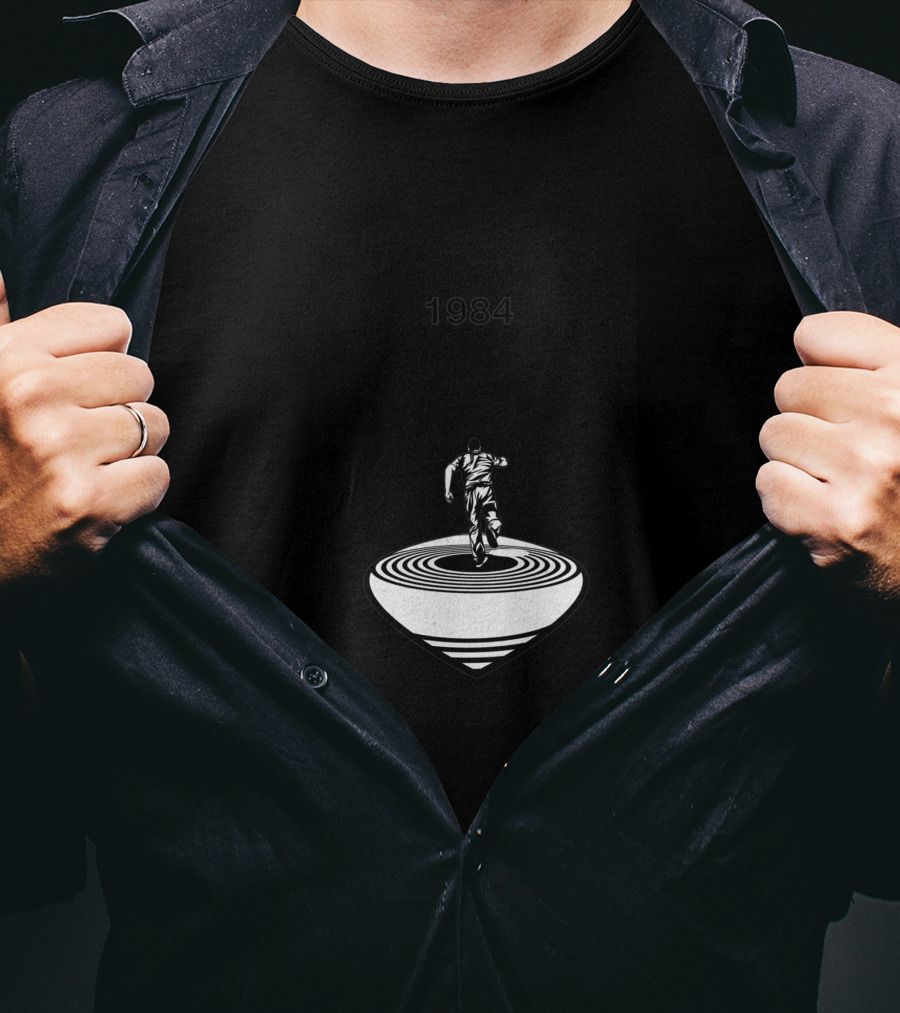 1984 Man Running On Hypnotic T-Shirt