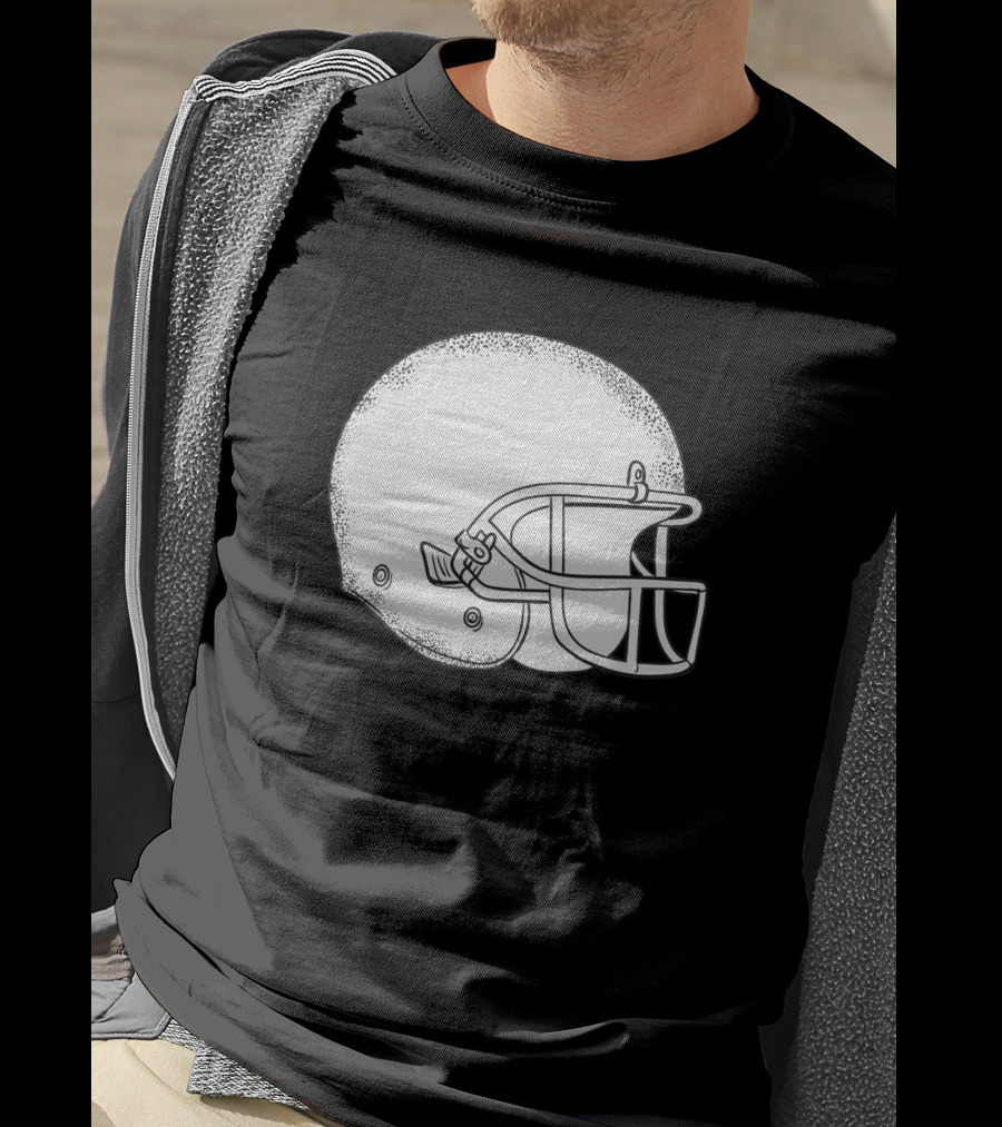 American Football Helmet T-Shirt