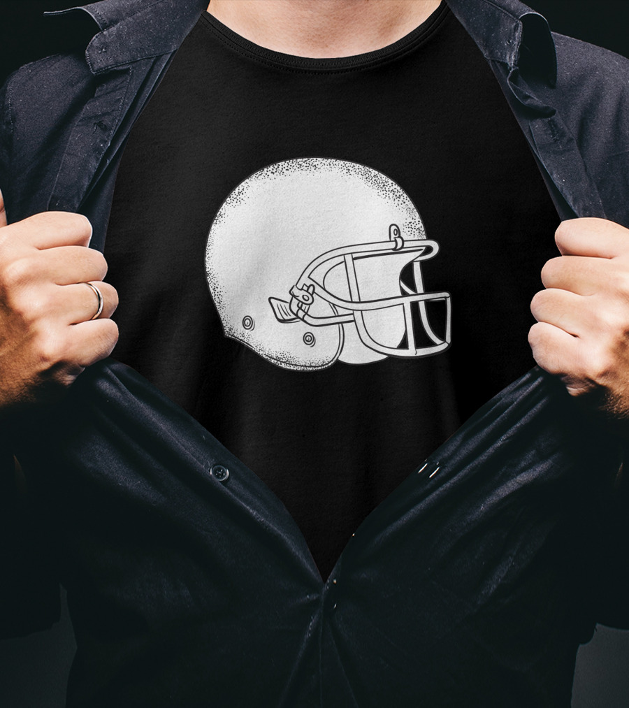 American Football Helmet T-Shirt