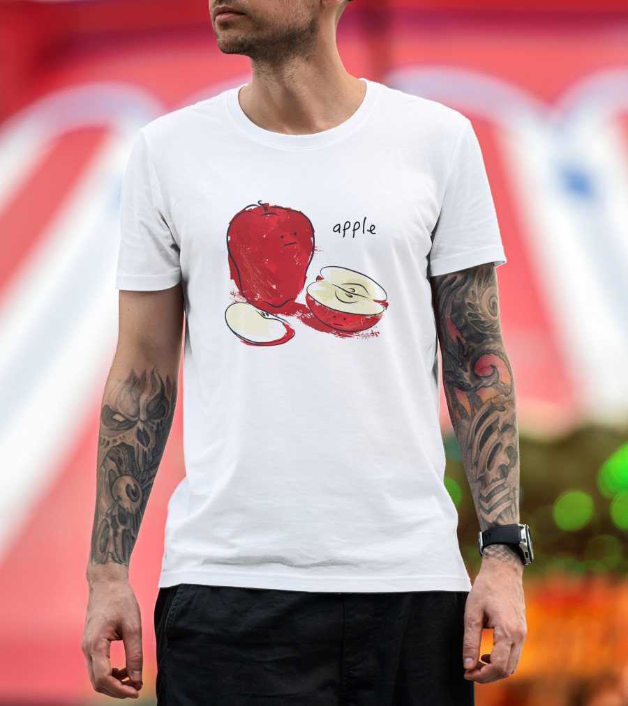 Apple Red Abstract 1373692 T-Shirt