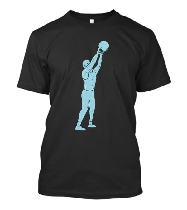 Kettlebell Swing Athlete Fitness Workout T-Shirt