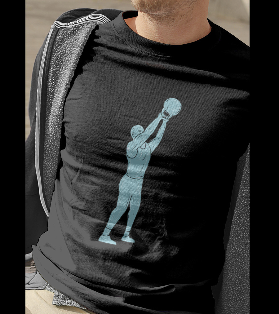 Kettlebell Swing Athlete Fitness Workout T-Shirt