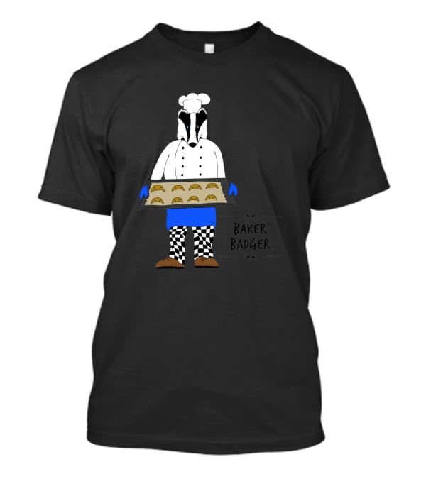 Baker Badger Holding Cookies 1068593 T-Shirt