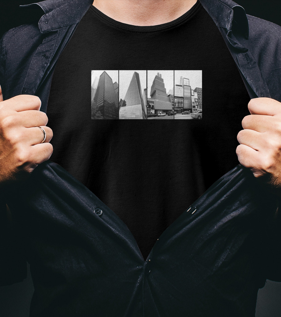 4 NY Medium And High Scale Architecture Series T-Shirt