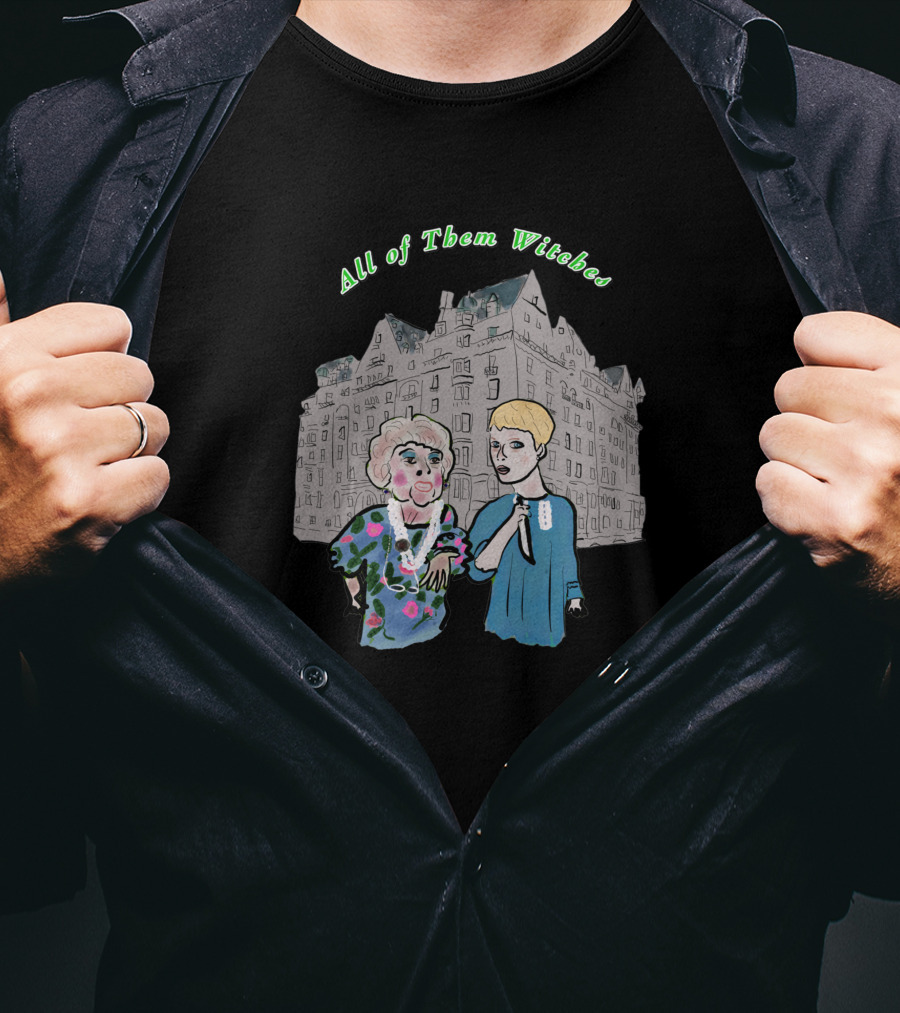 All Of Them Witches Apartment Building T-Shirt
