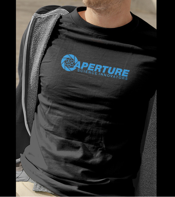 Aperture Science Innovators Portal Logo Design 1557064 T-Shirt
