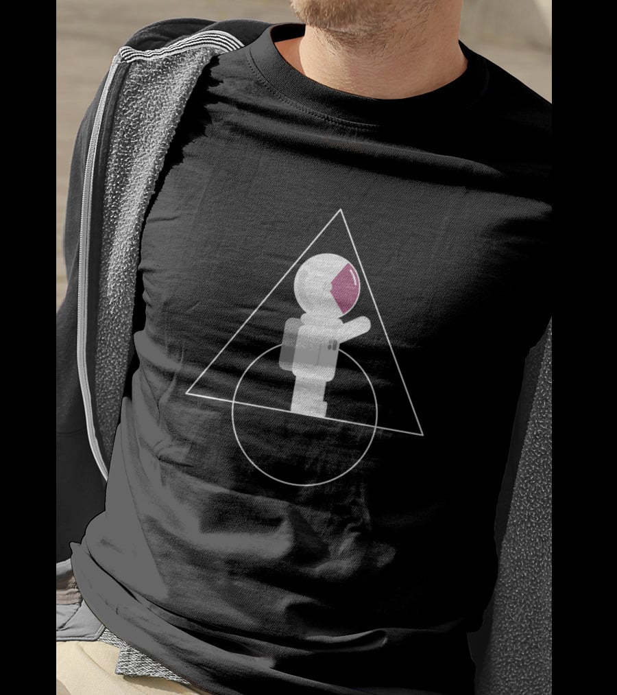 Astronaut 1449041 Geometric Space Exploration T-Shirt