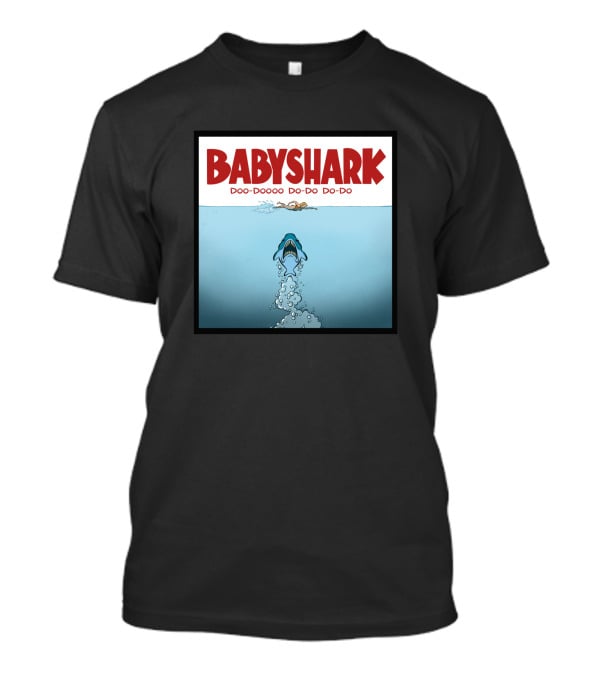 Baby Shark Doo-Doooo Do-Do Do-Do Parody Of Jaws T-Shirt