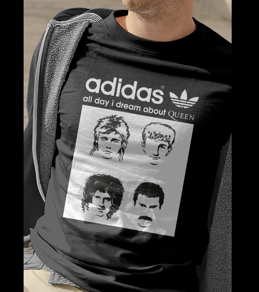 Queen Band Members Iconic Faces 19 T-Shirt