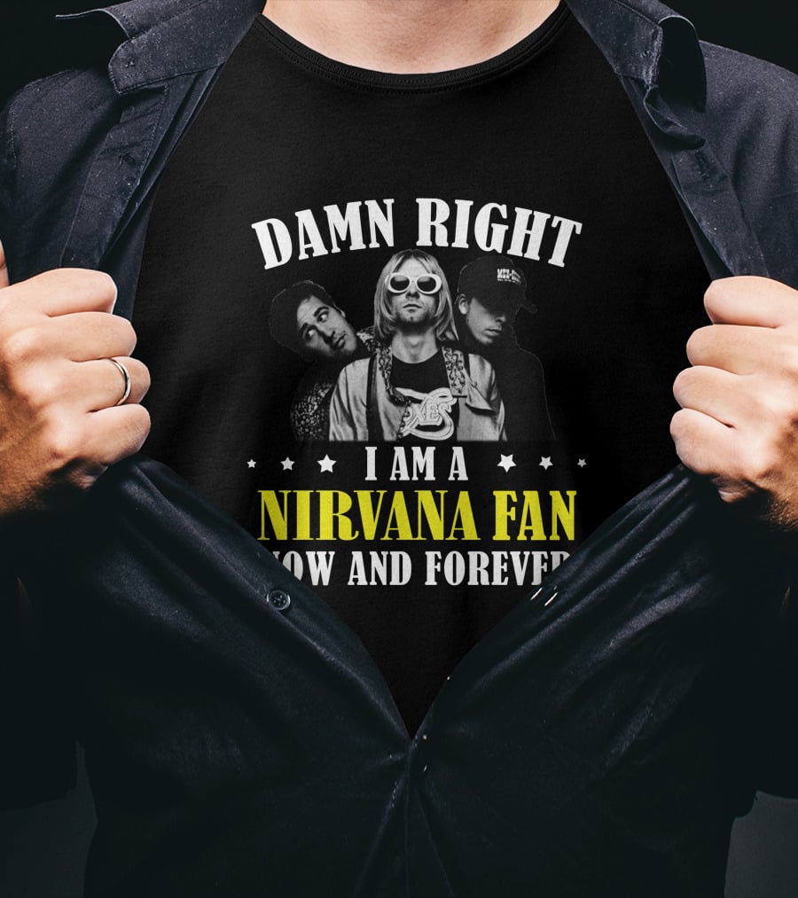 Nirvana Fan 23 Style Icon Trio T-Shirt