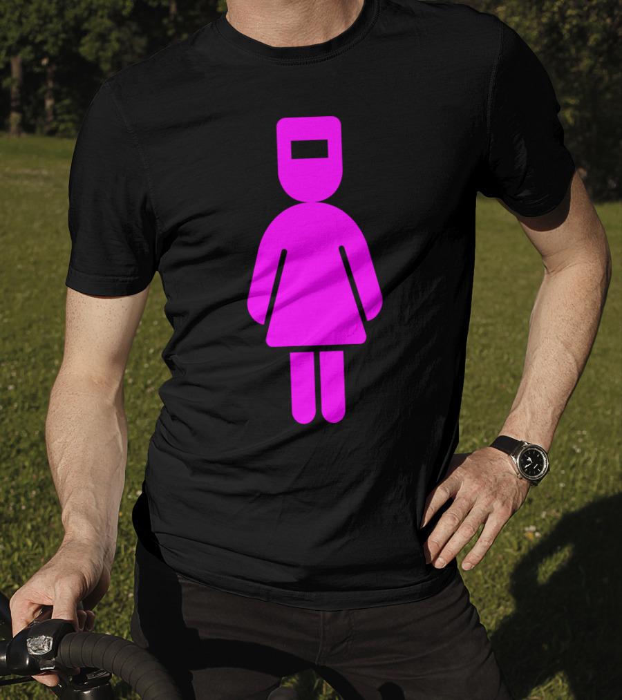 Pink Female Girl Lady Woman Welder Welding T-Shirt