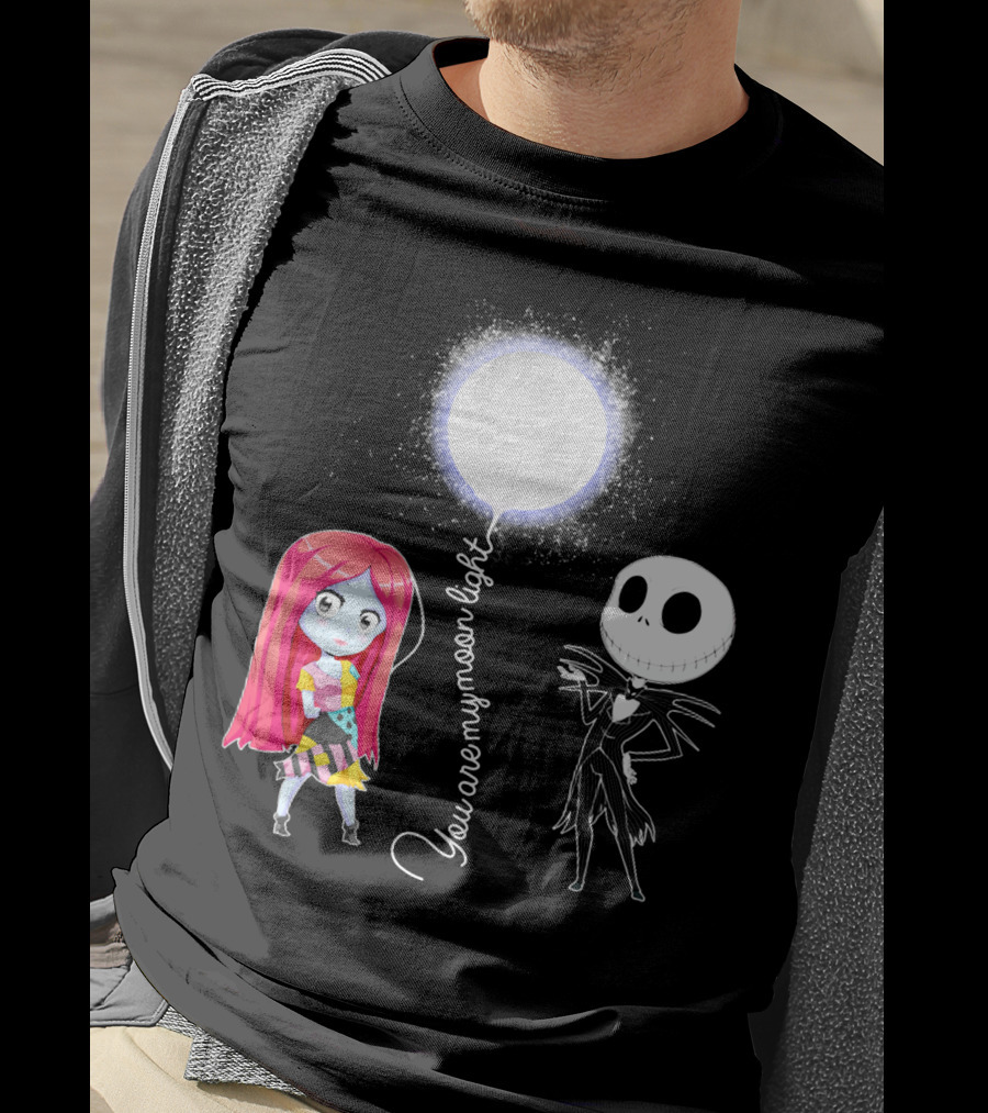 You Are My Moonlight Nightmare Inspired Lunar Scene T-Shirt