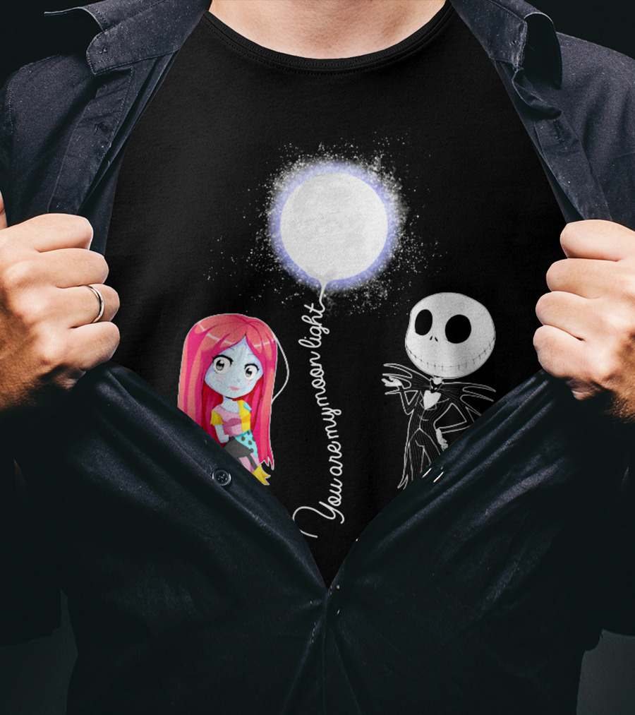 You Are My Moonlight Nightmare Inspired Lunar Scene T-Shirt