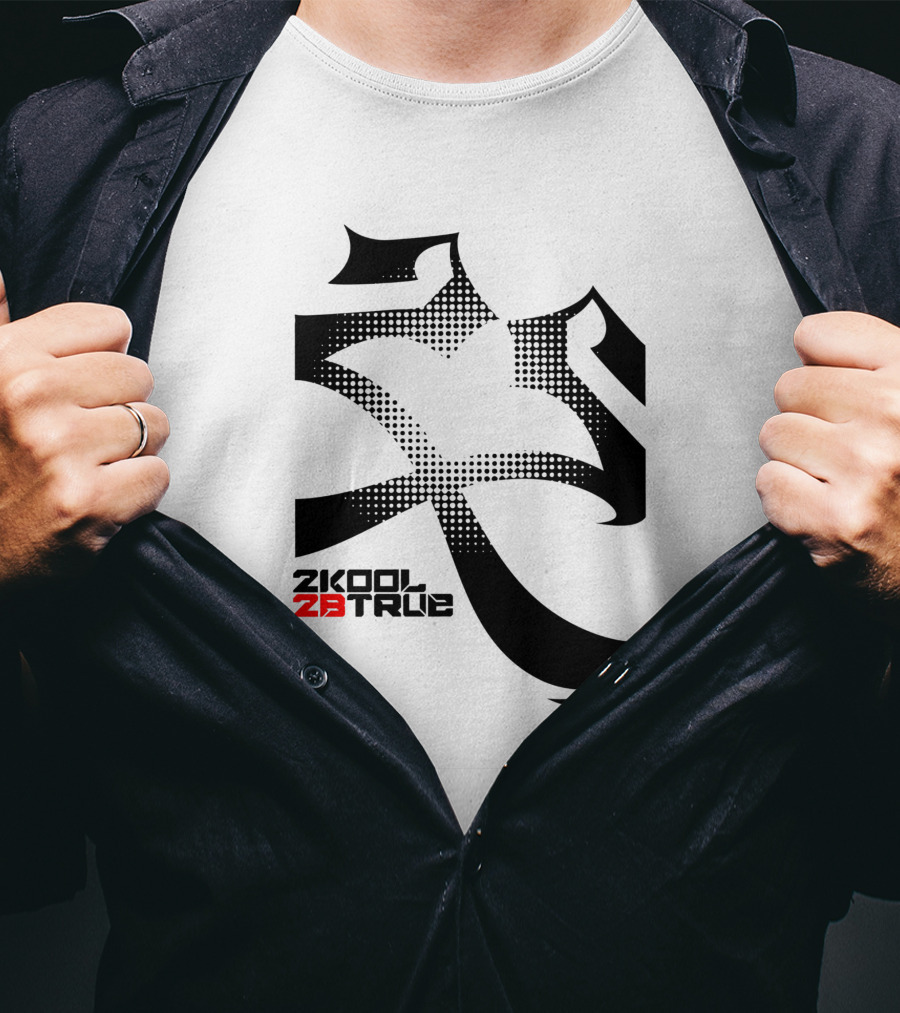 2Kool 2B True 1210624 Kanji T-Shirt