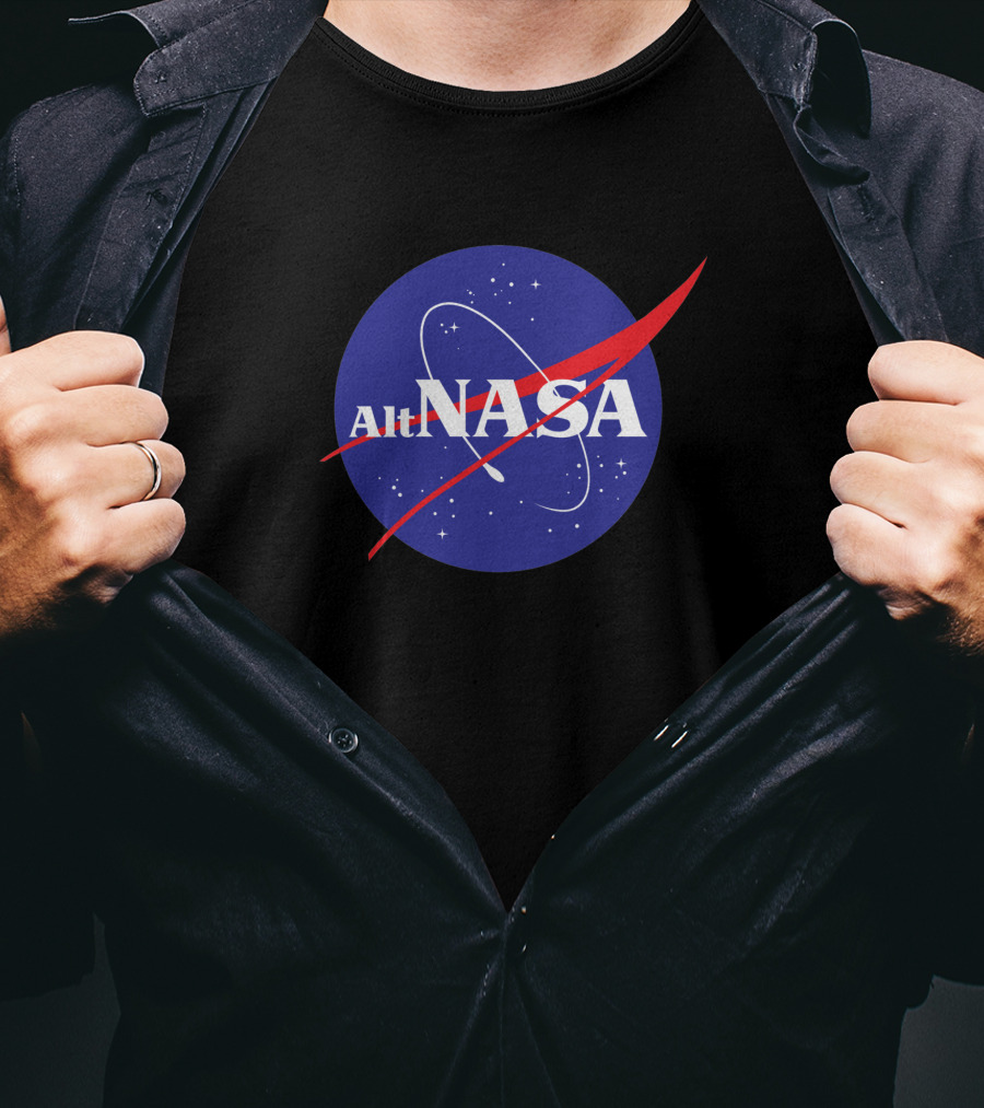 AltNASA 160283 Retro Space T-Shirt