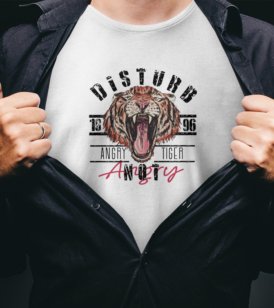 DISTURB Angry Tiger 1188813 T-Shirt