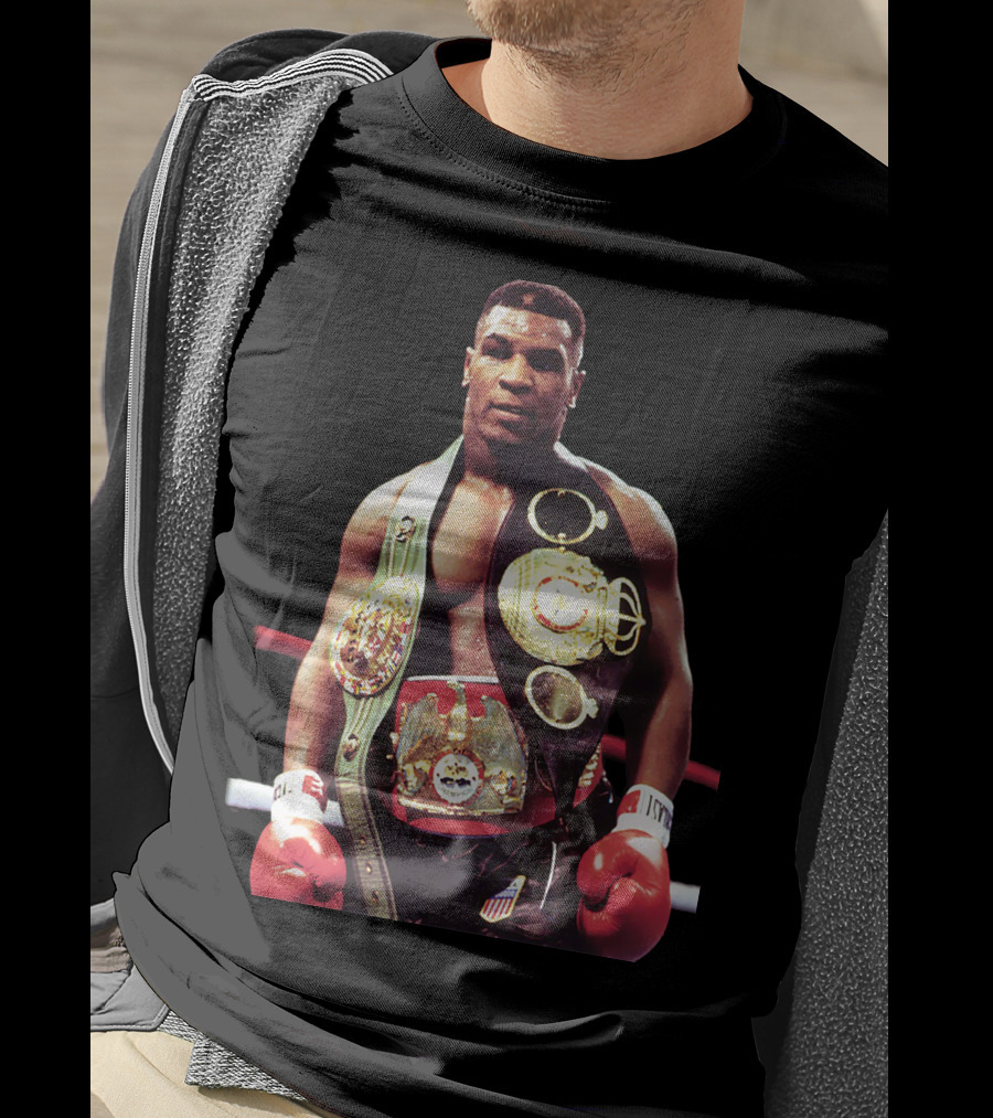 Mike Tyson Iron Mike Champion Boxing Legend T-Shirt