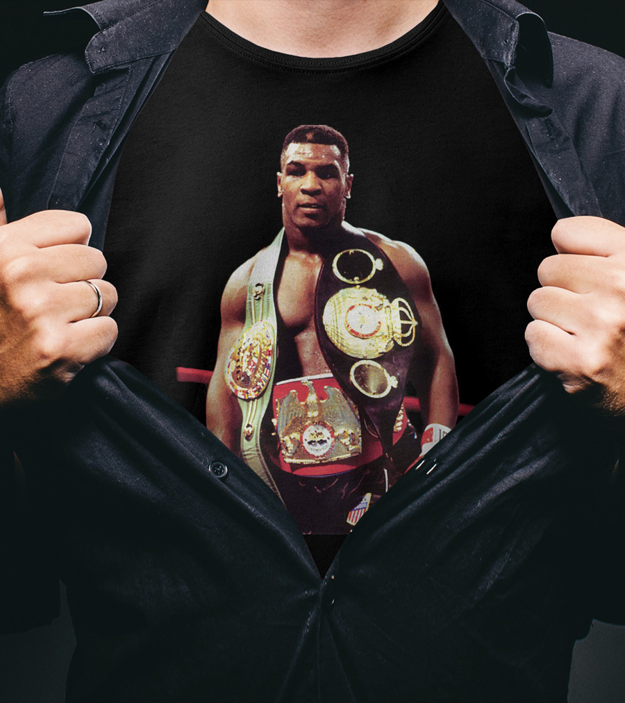 Mike Tyson Iron Mike Champion Boxing Legend T-Shirt