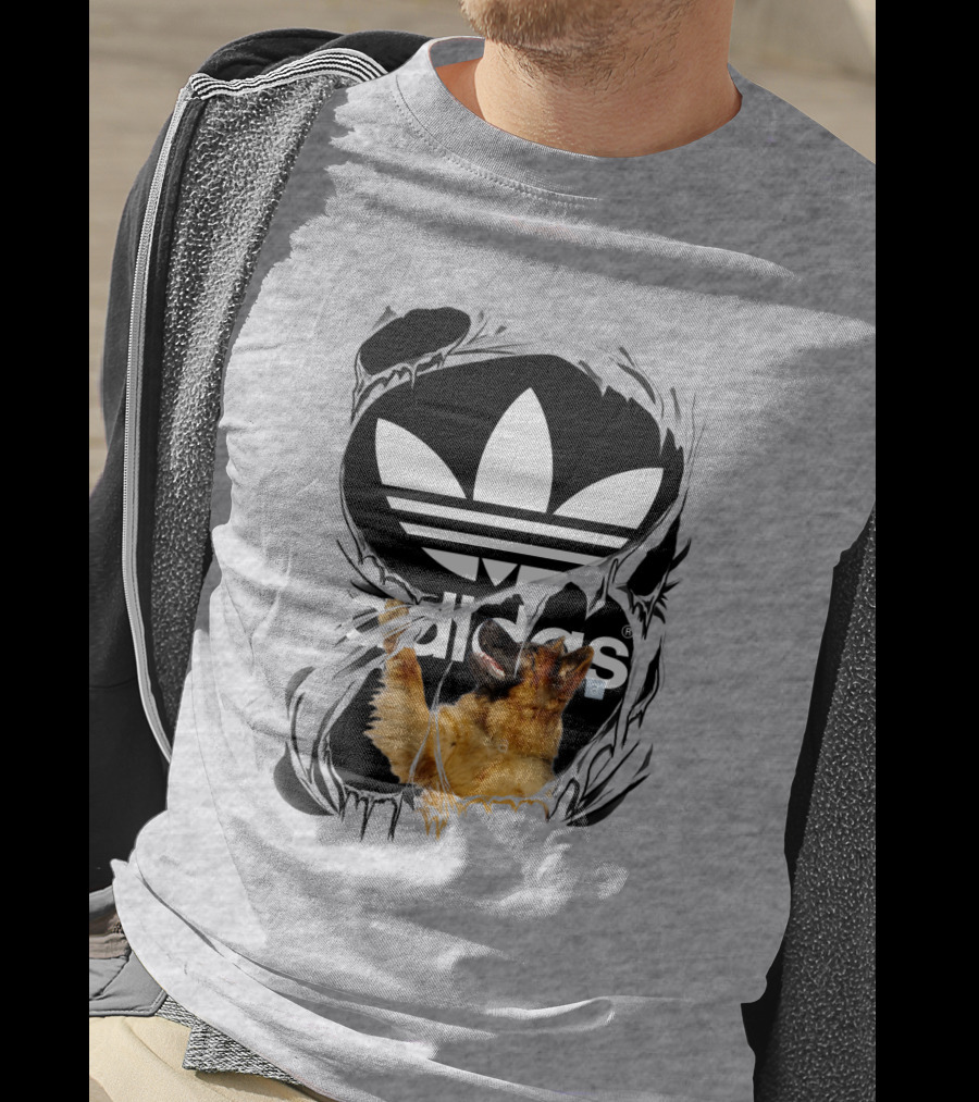 German Shepherd Torn T-Shirt