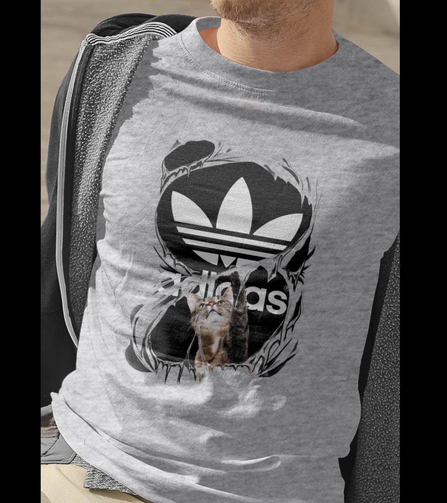 Trefoil Cat Scratch T-Shirt