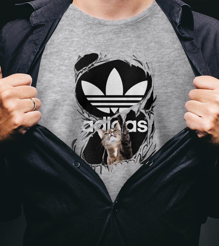 Trefoil Cat Scratch T-Shirt