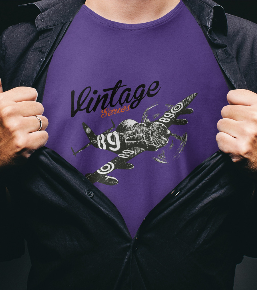 Vintage Series Planes 89 T-Shirt