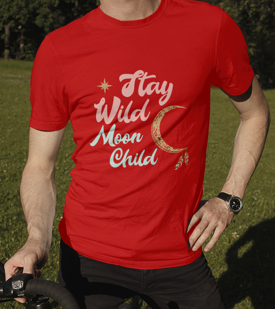 Stay Wild Moon Child Star And Crescent T-Shirt