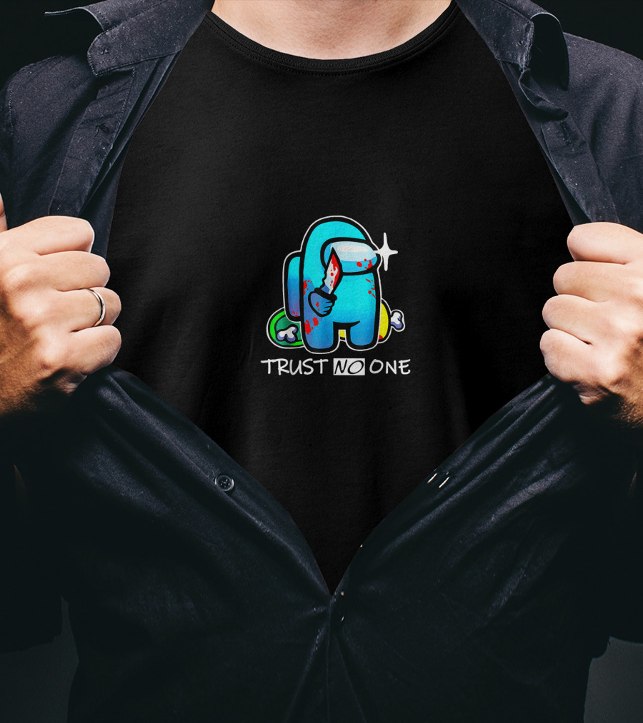 Amongus Trust No One T-Shirt