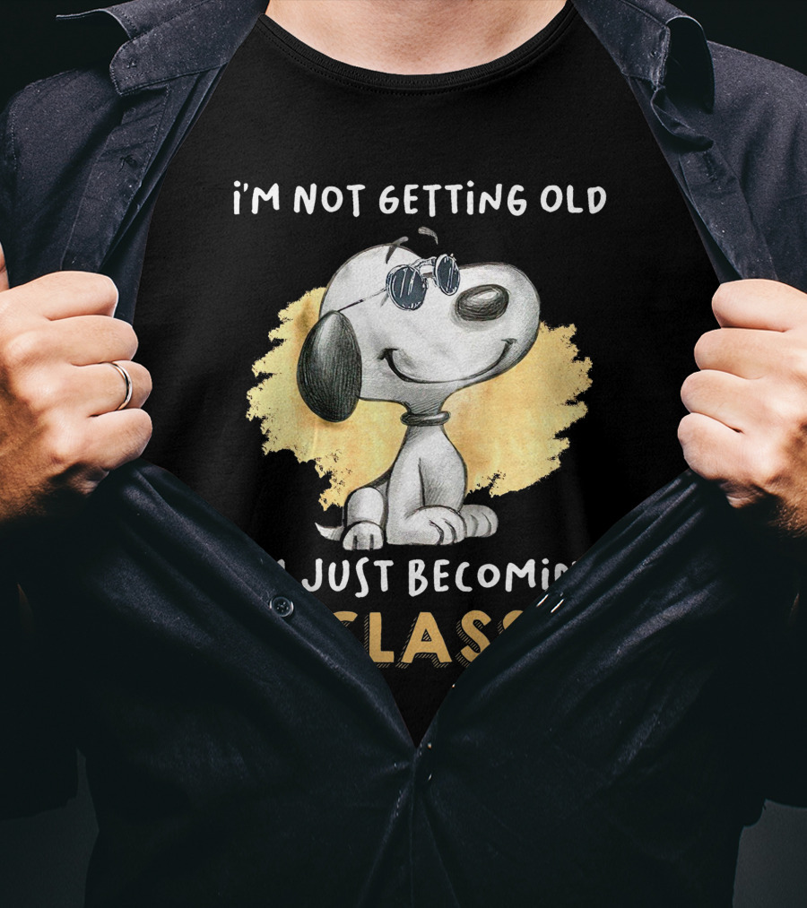 Snoopy Not Getting Old Becoming A Classic T-Shirt