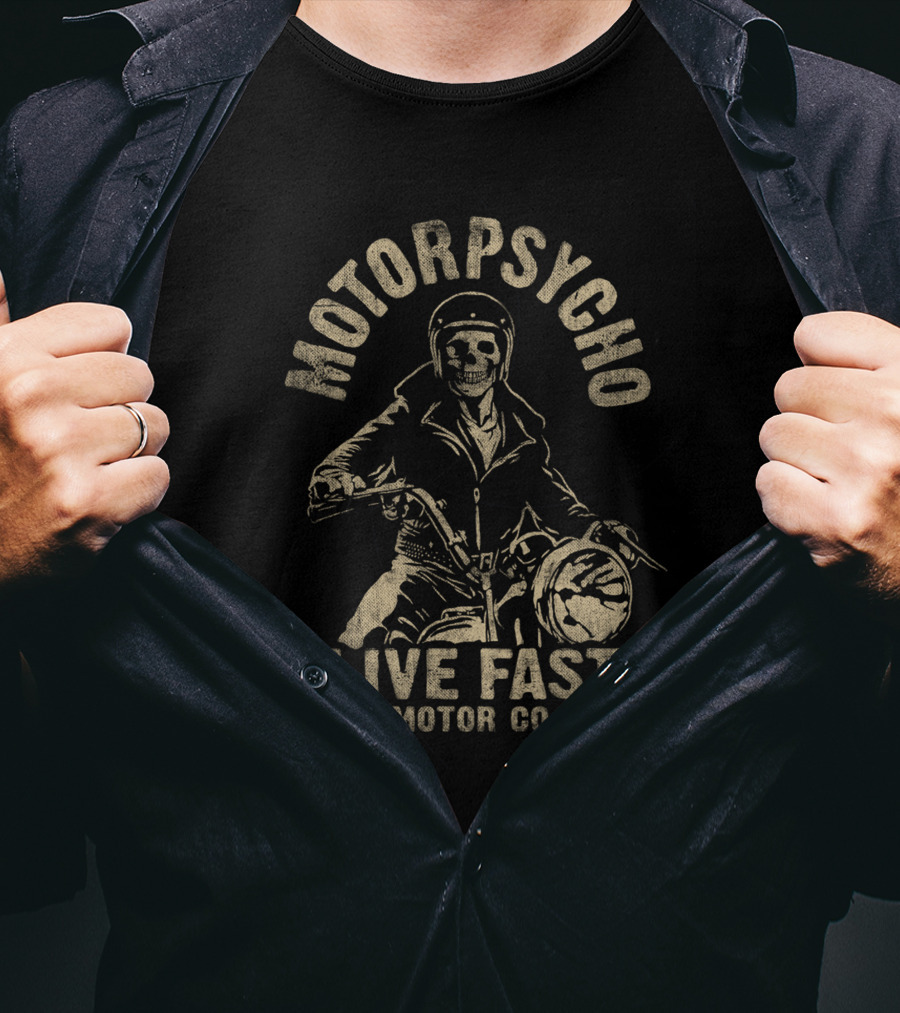 Motorpsycho Live Fast Motor CO T-Shirt
