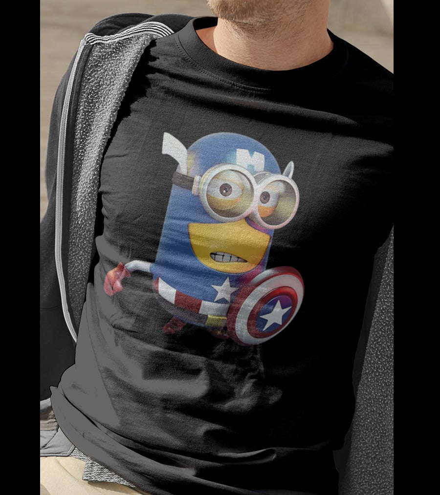 Minion Captain America T-Shirt