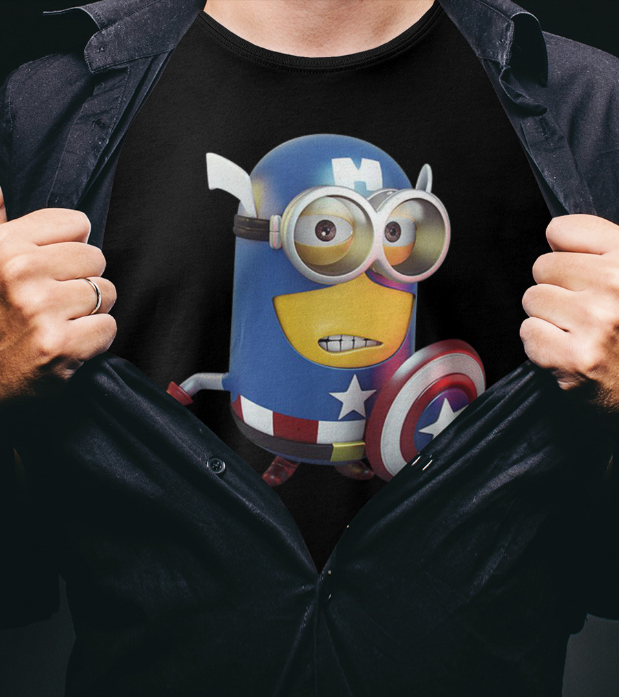 Minion Captain America T-Shirt