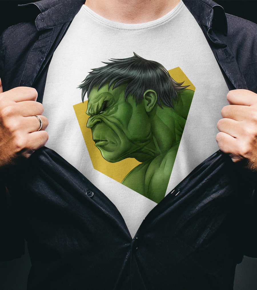 Hulk Avenger Green Muscle Hero T-Shirt