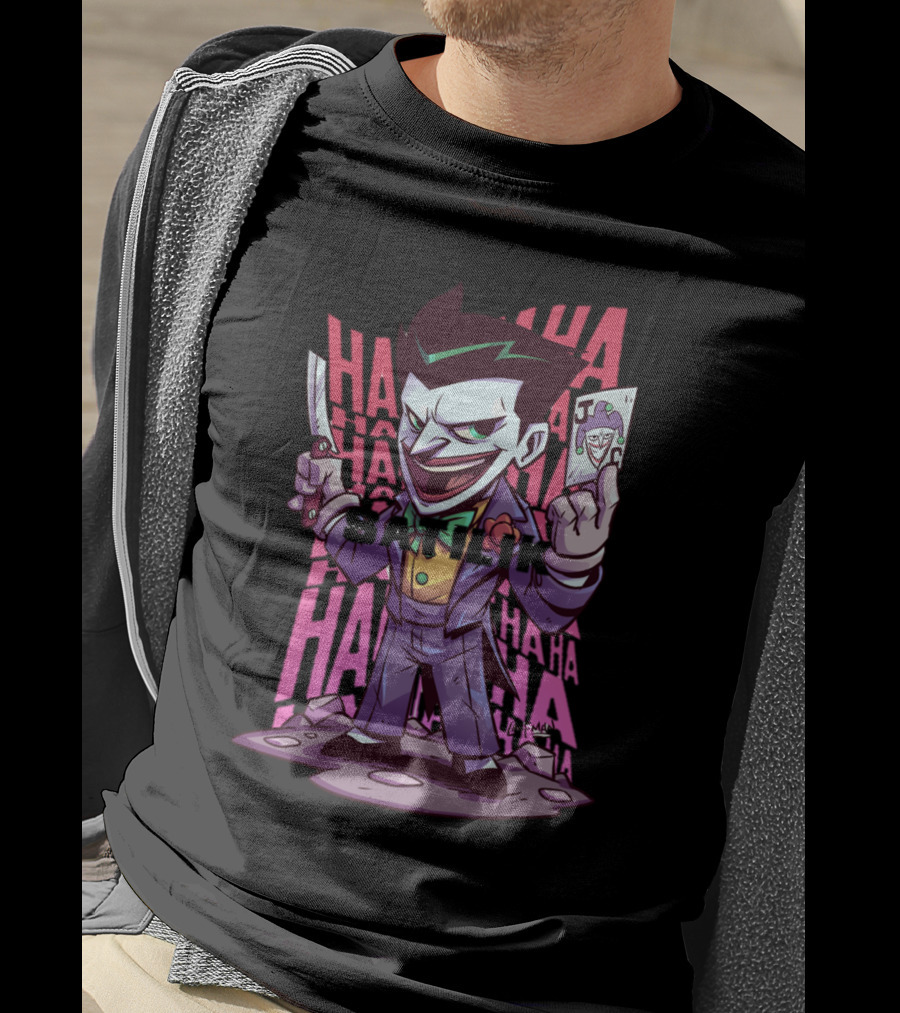 Joker Haha Jester Card Shtick T-Shirt
