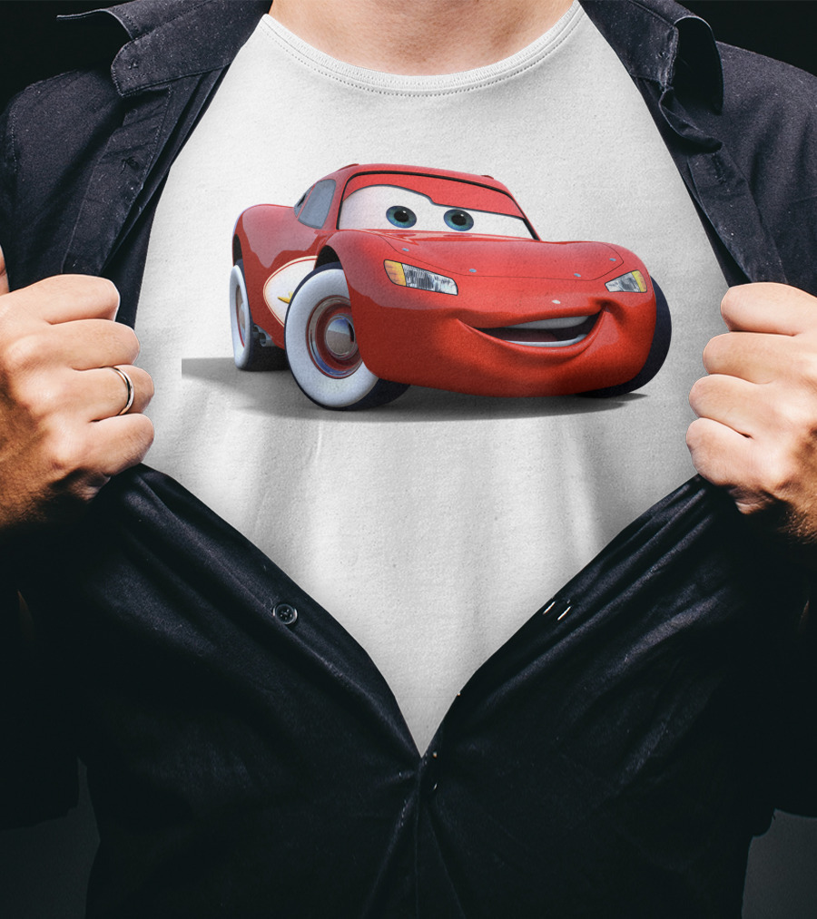 Lightning McQueen Pixar Cars Character T-Shirt
