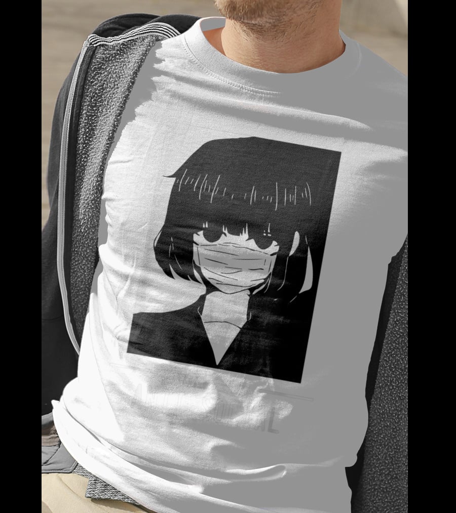 Anime Anti Social Japanese Text Vaporwave Aesthetic T-Shirt